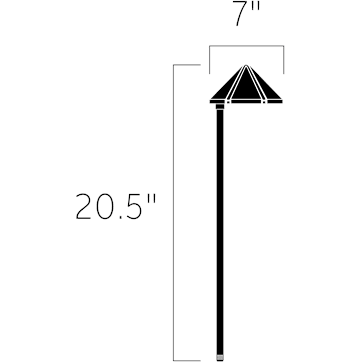Kichler - Side Mount 3000K LED Landscape Lighting - Lights Canada