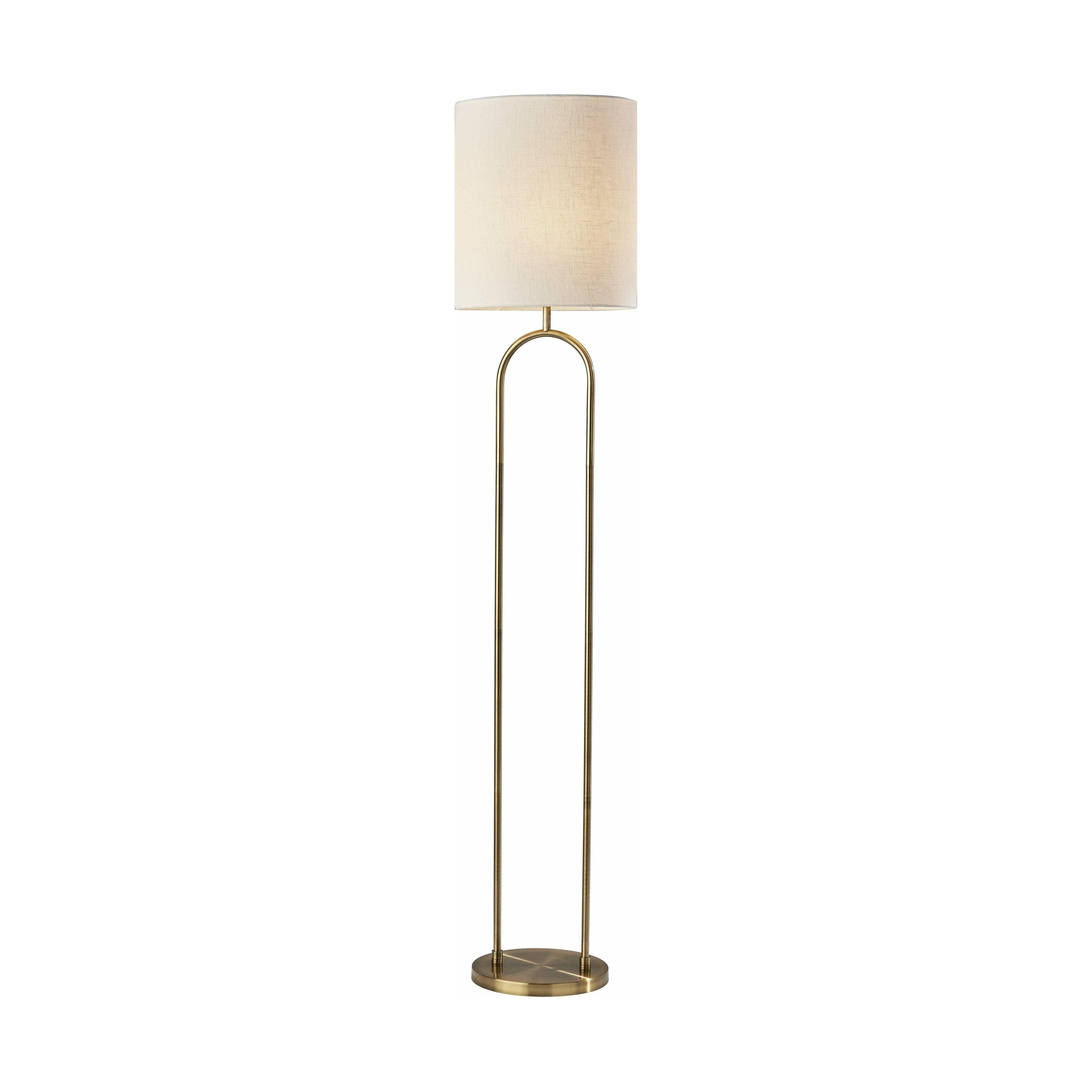 Adesso - Joey Floor Lamp - Lights Canada