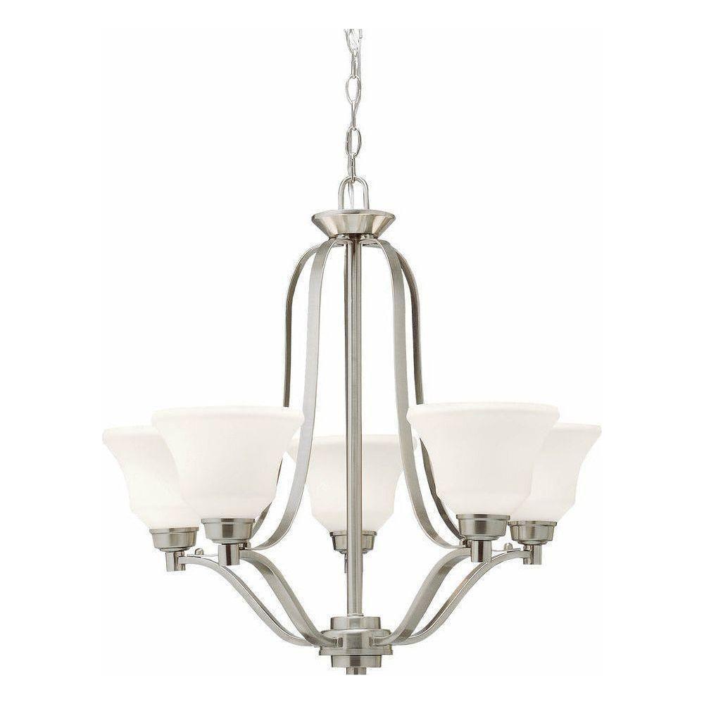 Kichler - Kichler Langford Chandelier 5Lt LED - Lights Canada