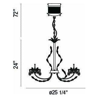 Eurofase - Giselle Chandelier - Lights Canada