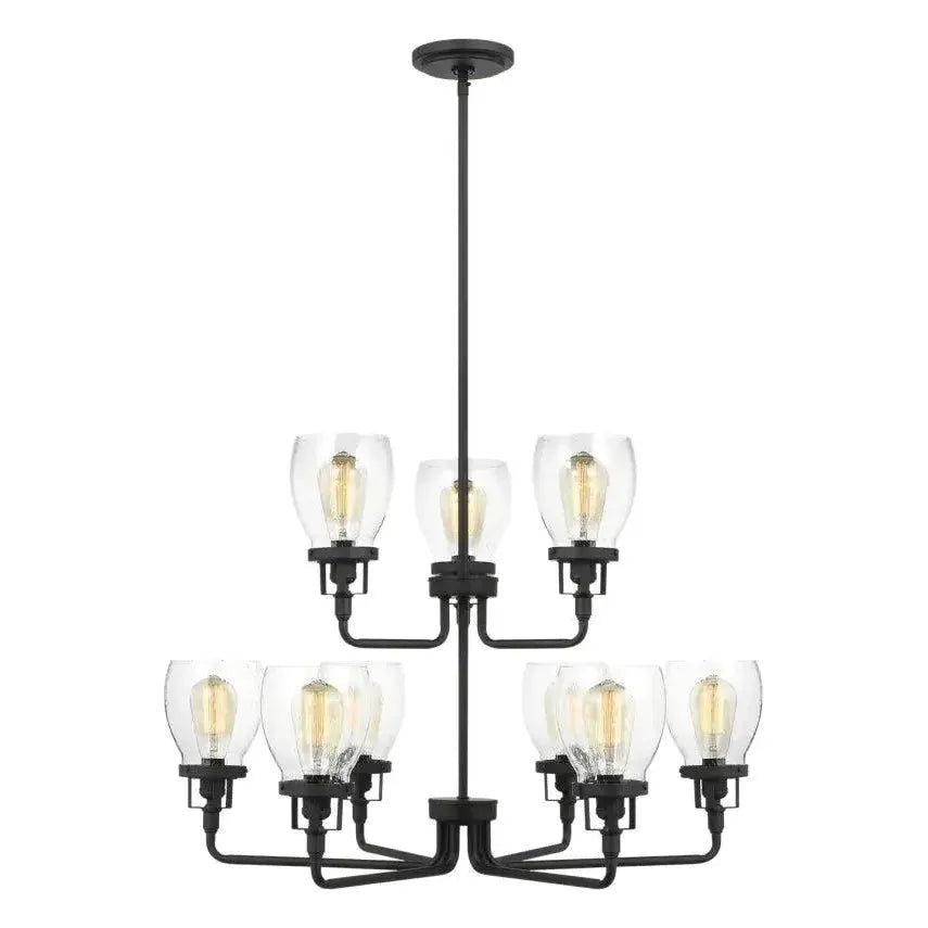 Generation Lighting - Belton Nine Light Up Chandelier - Lights Canada
