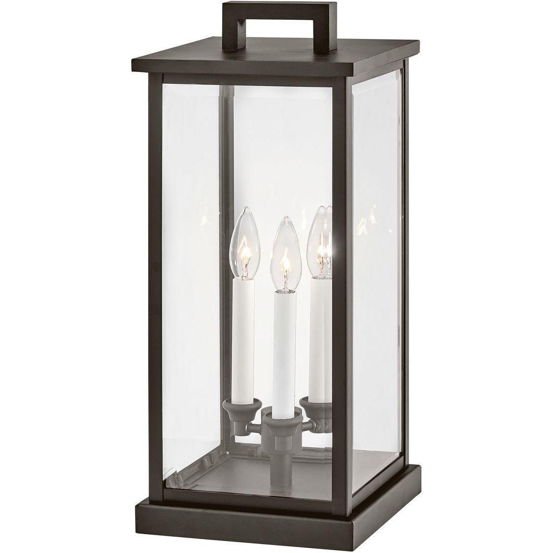 Hinkley - Weymouth Large Pier Mount Lantern 12v - Lights Canada