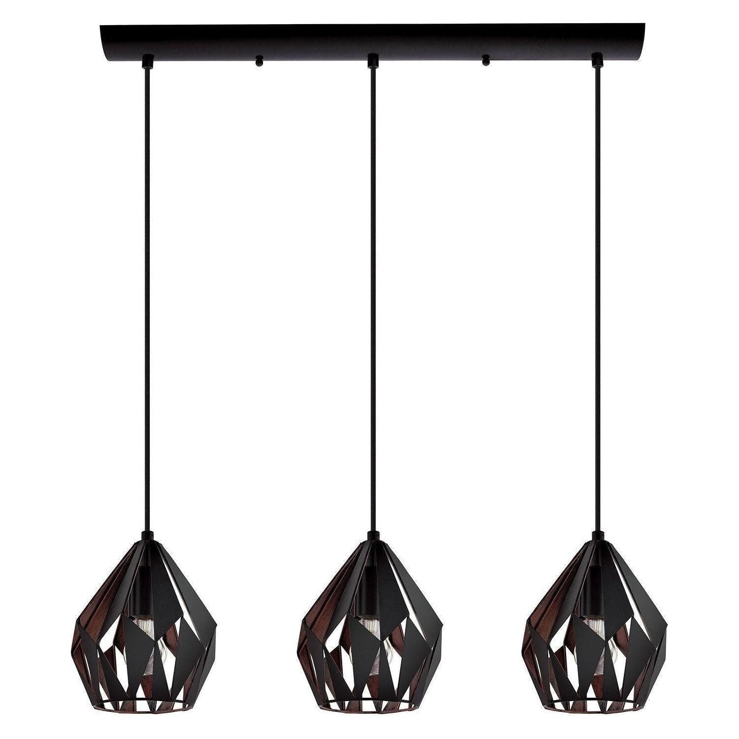 Eglo - Carlton 3 Linear Suspension - Lights Canada