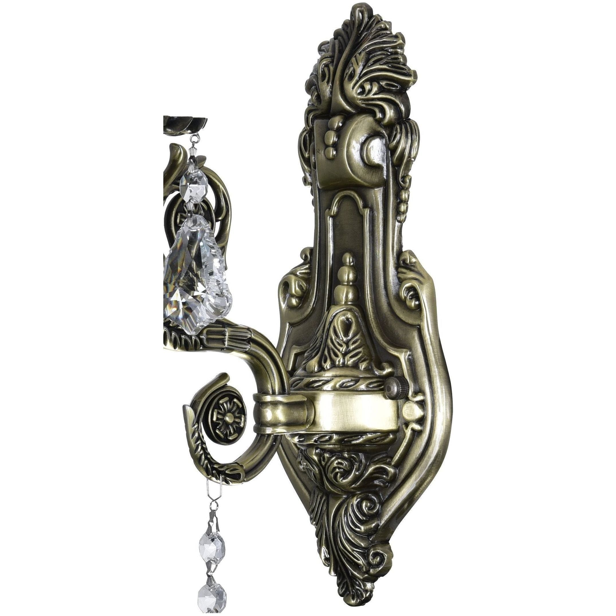 Brass Sconce Antique Brass