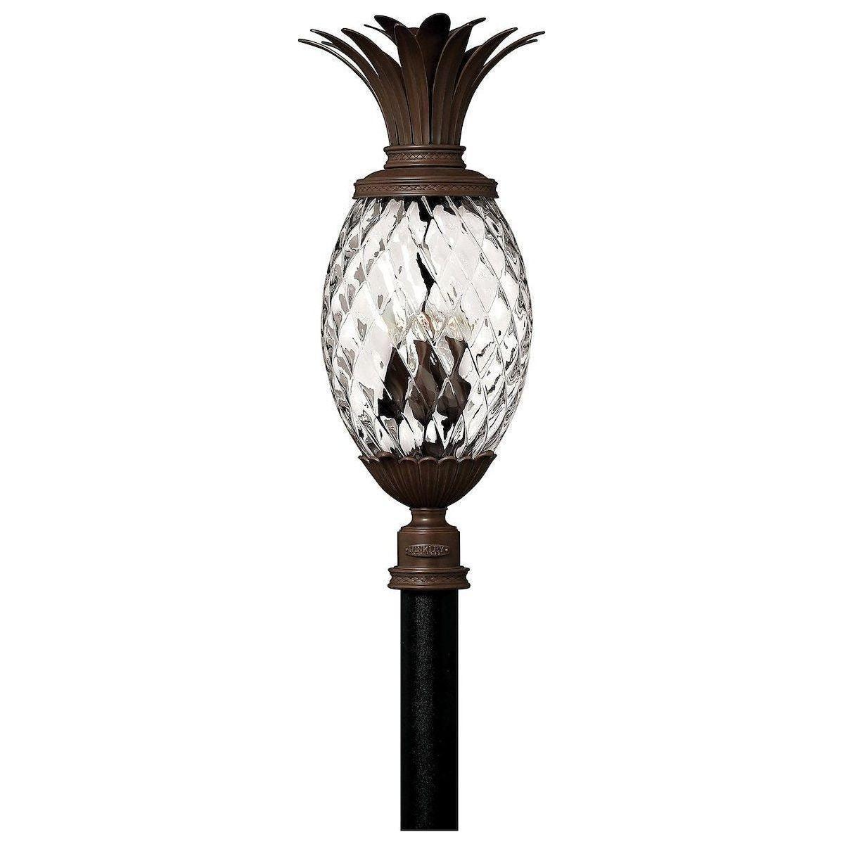Hinkley - Plantation Outdoor Post Light - Lights Canada