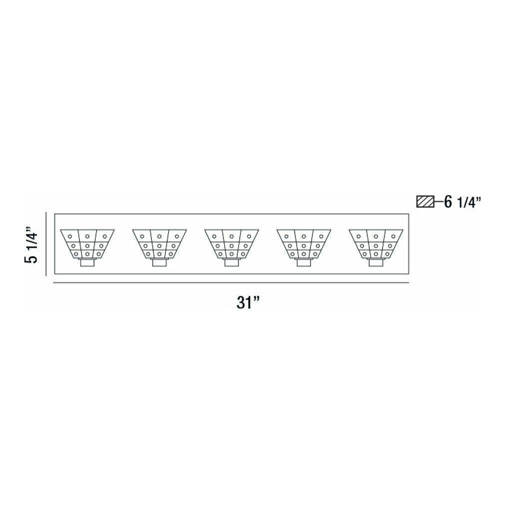 Eurofase - Zilli Vanity Light - Lights Canada