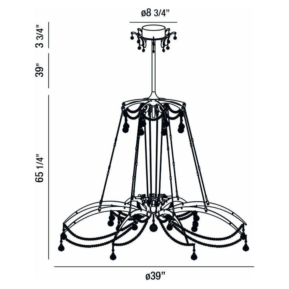 Eurofase - Gambari Chandelier - Lights Canada