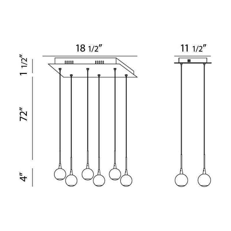 Eurofase - Patruno Chandelier - Lights Canada
