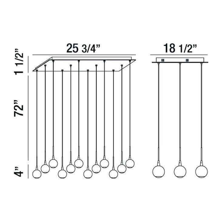 Eurofase - Patruno Chandelier - Lights Canada