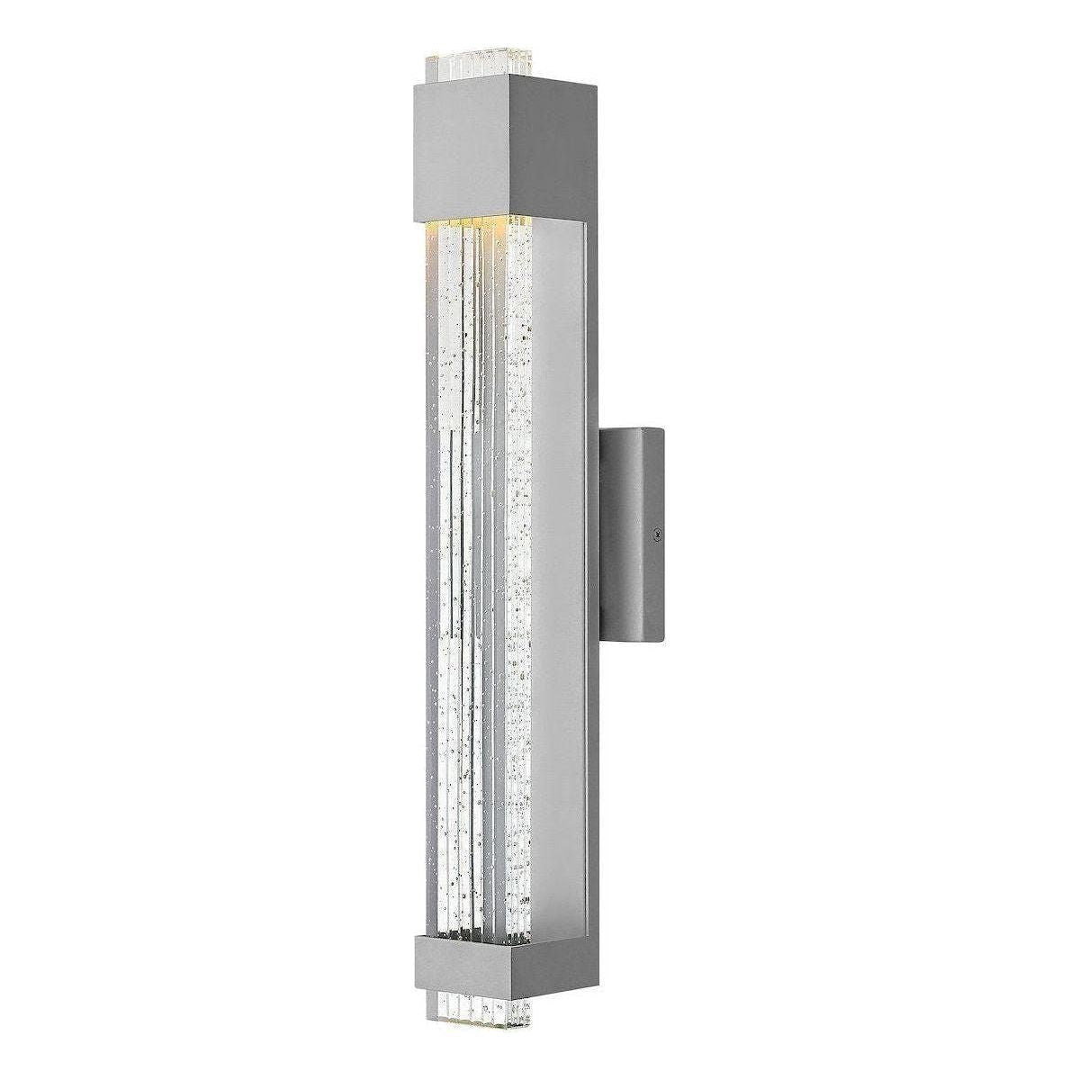 Hinkley - Glacier Outdoor Wall Light - Lights Canada