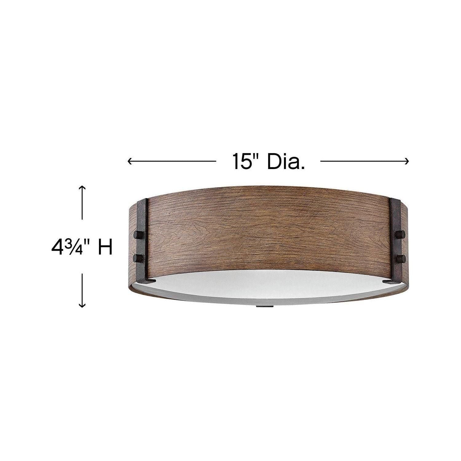 Hinkley - Sawyer Medium Flush Mount - Lights Canada