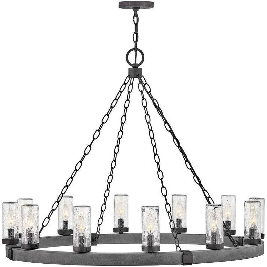 Hinkley - Sawyer Large Single Tier with LED Bulbs - Lights Canada