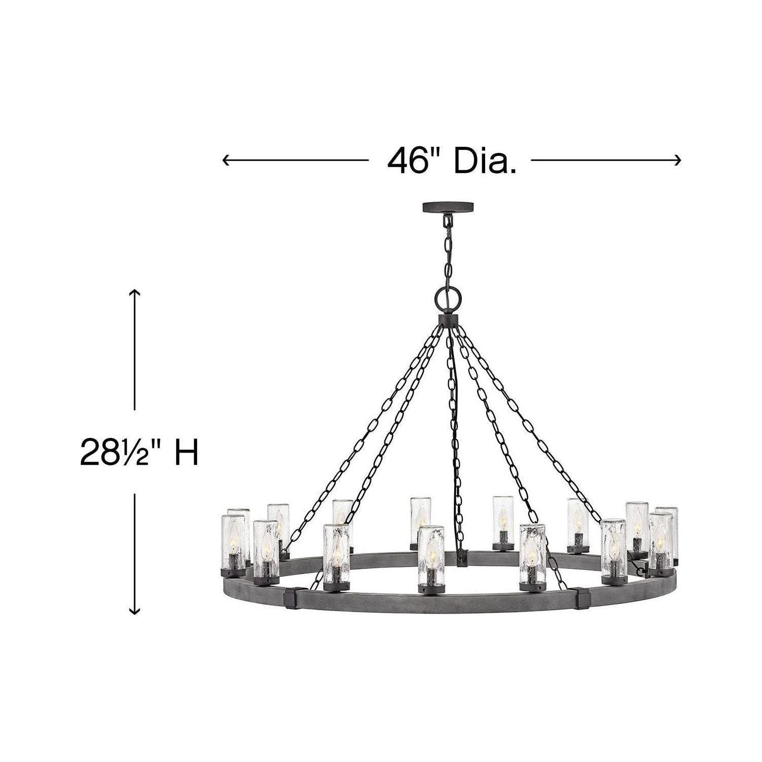 Hinkley - Sawyer Extra Large Single Tier - Lights Canada