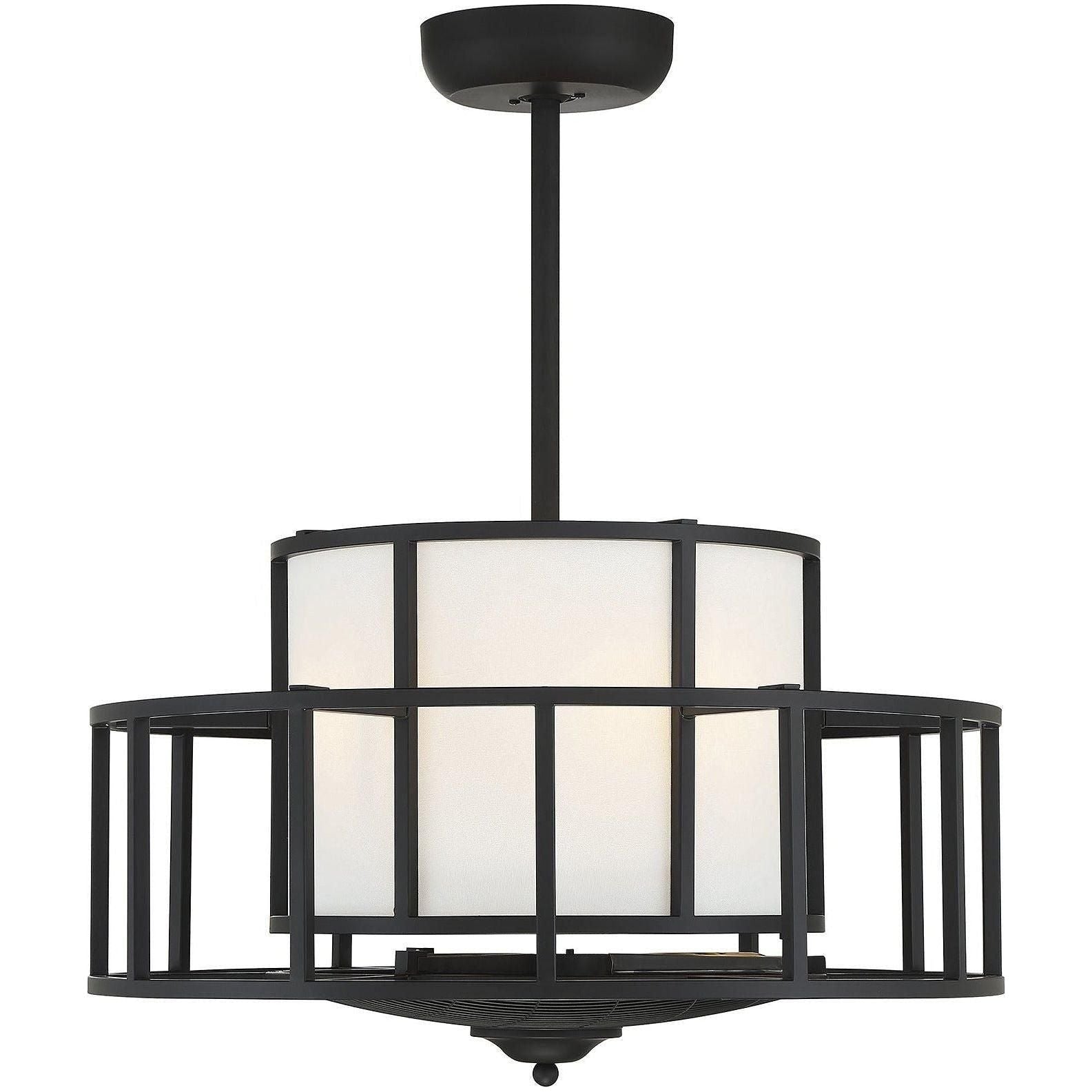 Savoy House - Oslo 4-Light Fan D'Lier - Lights Canada