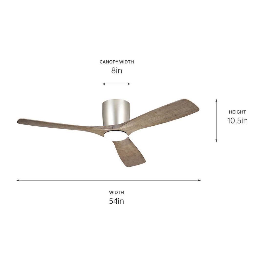 Kichler - Volos 54" Ceiling Fan - Lights Canada