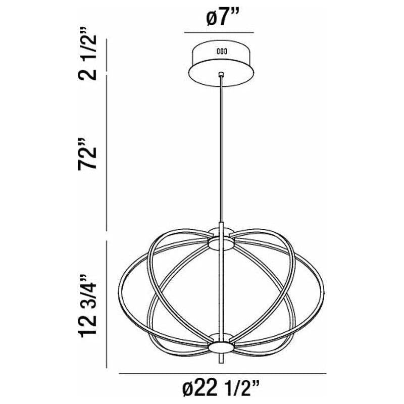 Eurofase - Leggero Pendant - Lights Canada