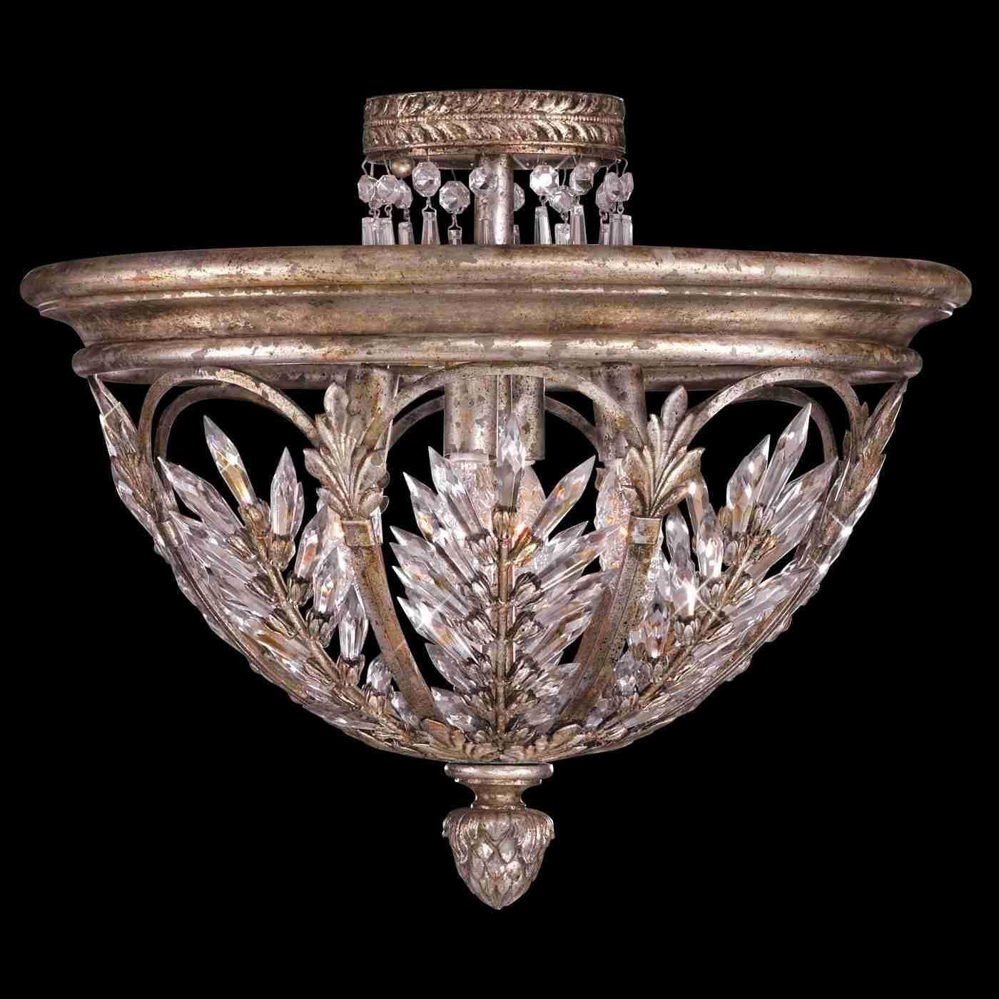 Fine Art Handcrafted Lighting - Winter Palace Semi Flush Mount - Lights Canada