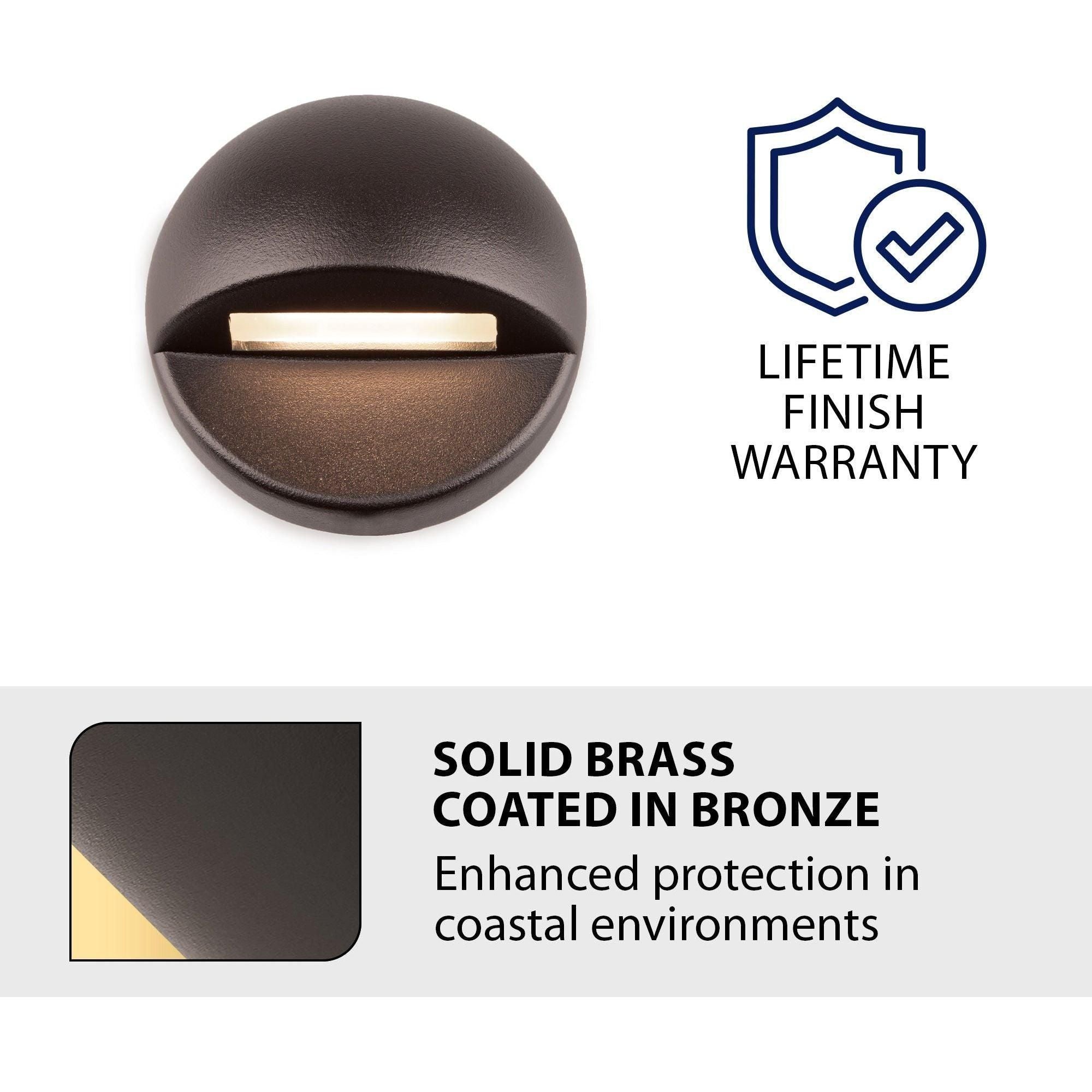 WAC Lighting - Round LED 12V Deck and Patio Light - Lights Canada