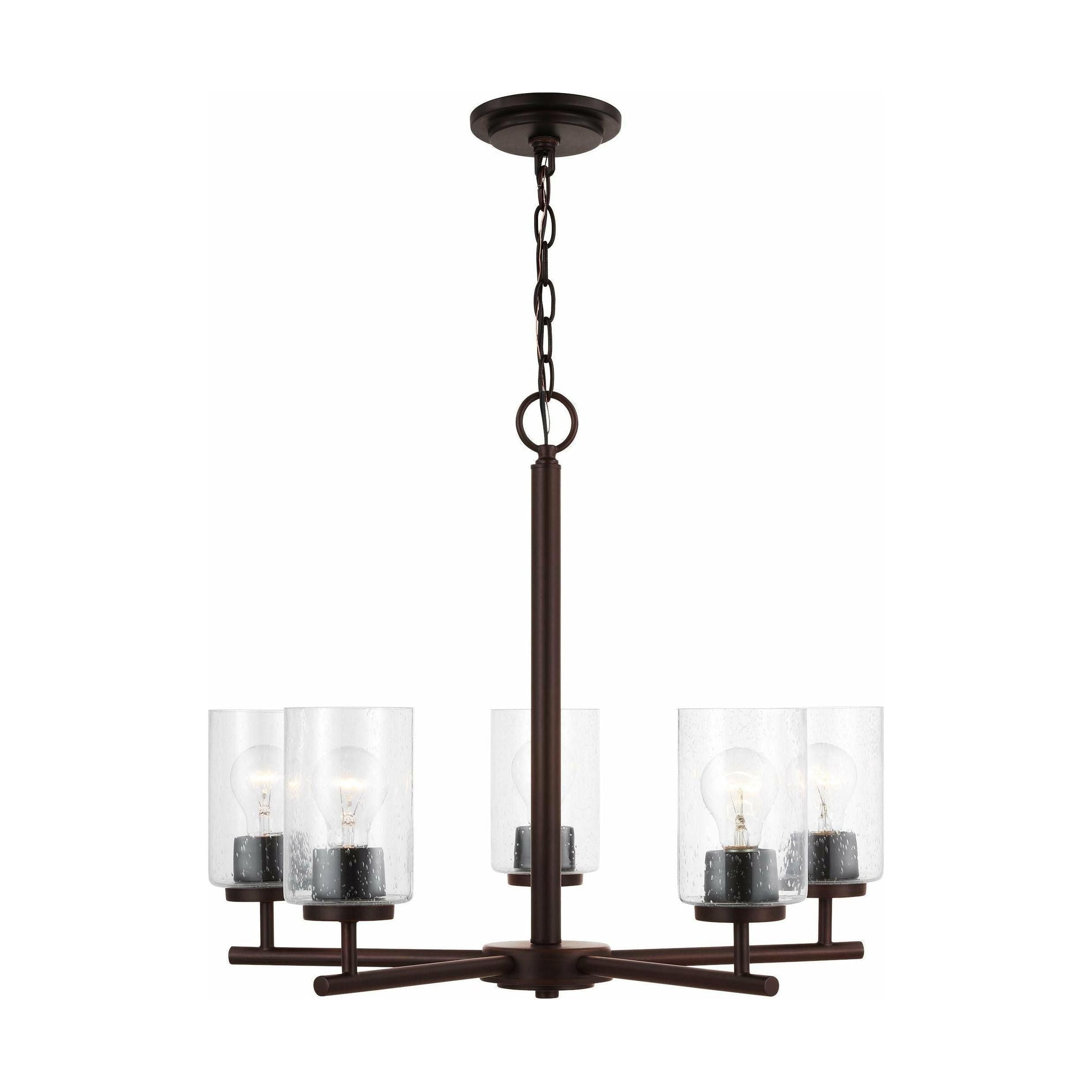 Generation Lighting - Oslo 5-Light Chandelier (with Bulbs) - Lights Canada