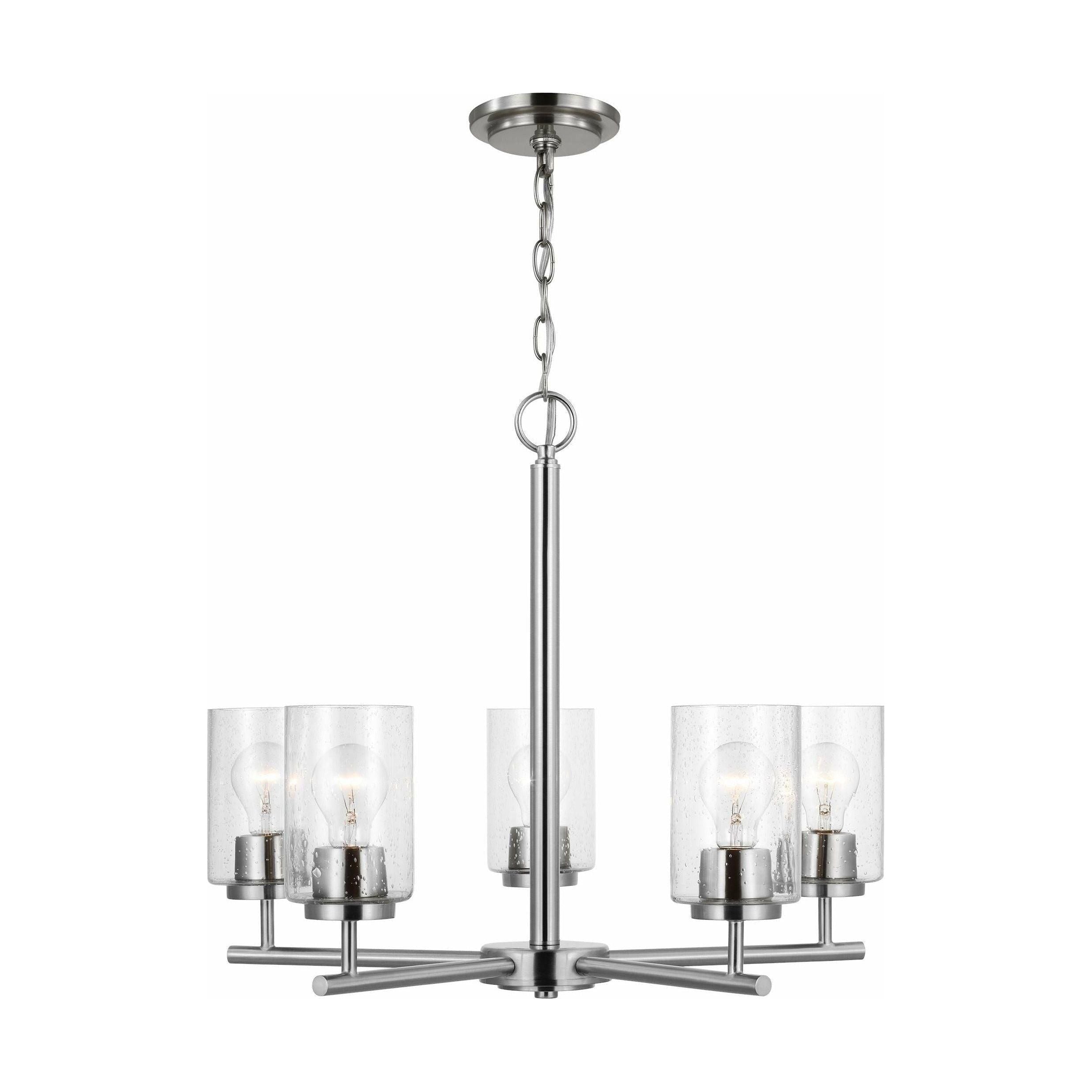 Generation Lighting - Oslo 5-Light Chandelier (with Bulbs) - Lights Canada