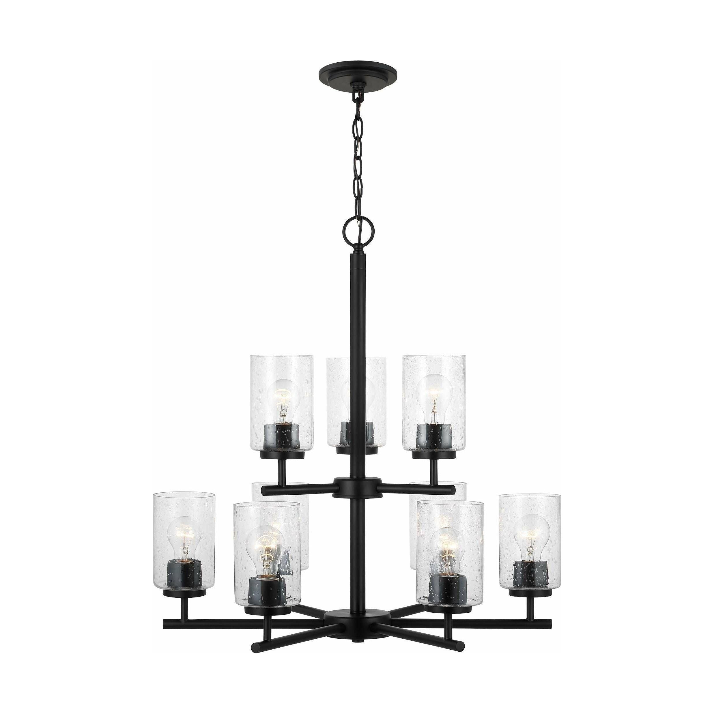 Generation Lighting - Oslo 9-Light Chandelier (with Bulbs) - Lights Canada
