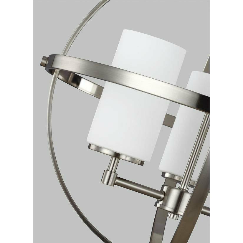 Generation Lighting - Alturas 3-Light Chandelier (with Bulbs) - Lights Canada