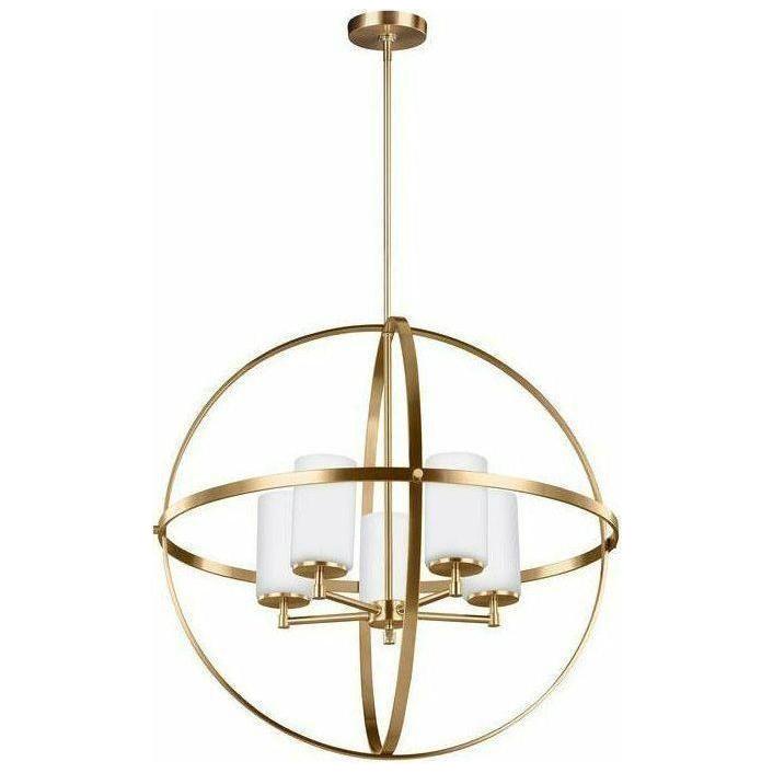Generation Lighting - Alturas 5-Light Chandelier - Lights Canada