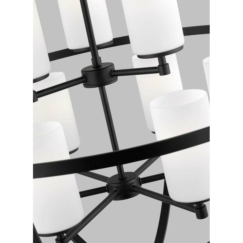 Generation Lighting - Alturas 9-Light Chandelier (with Bulbs) - Lights Canada