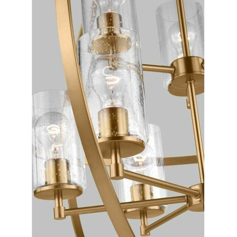 Generation Lighting - Alturas 9-Light Chandelier (with Bulbs) - Lights Canada