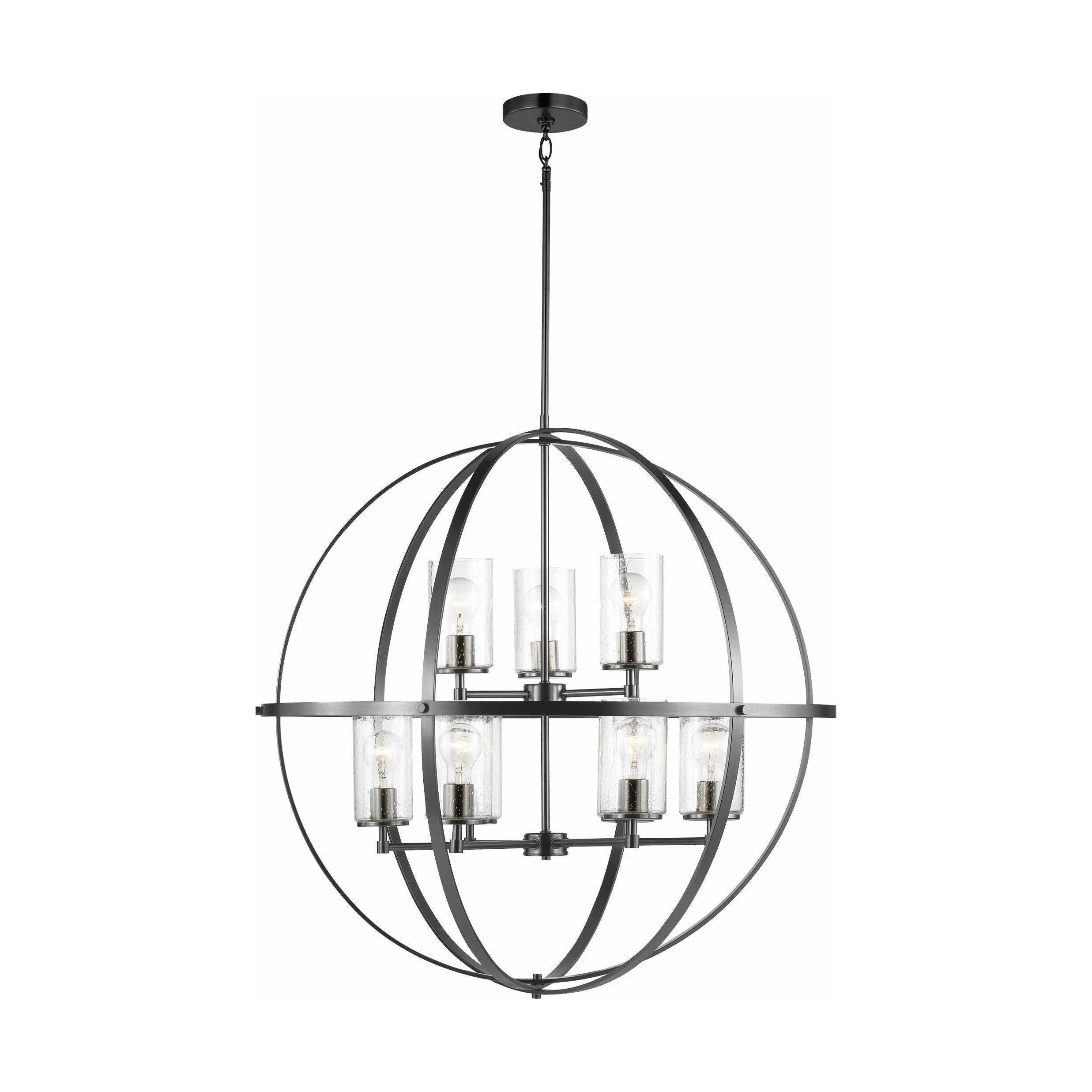 Generation Lighting - Alturas 9-Light Chandelier (with Bulbs) - Lights Canada