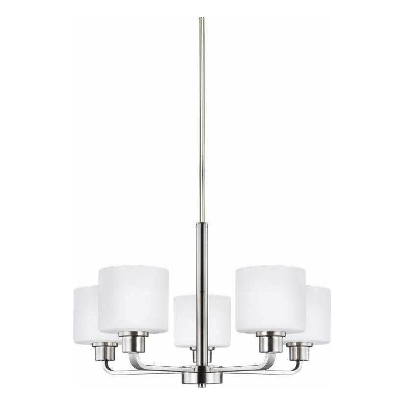 Generation Lighting - Canfield 5-Light Chandelier (with Bulbs) - Lights Canada