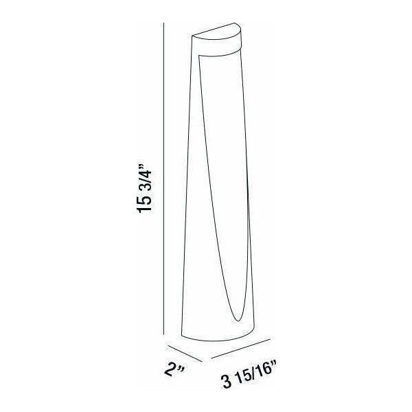 Eurofase - Led bollard Landscape Lighting - Lights Canada