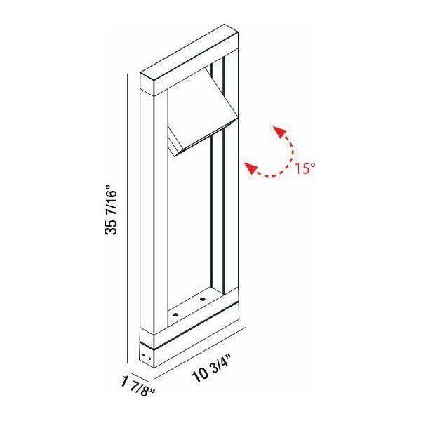 Eurofase - Led bollard Landscape Lighting - Lights Canada