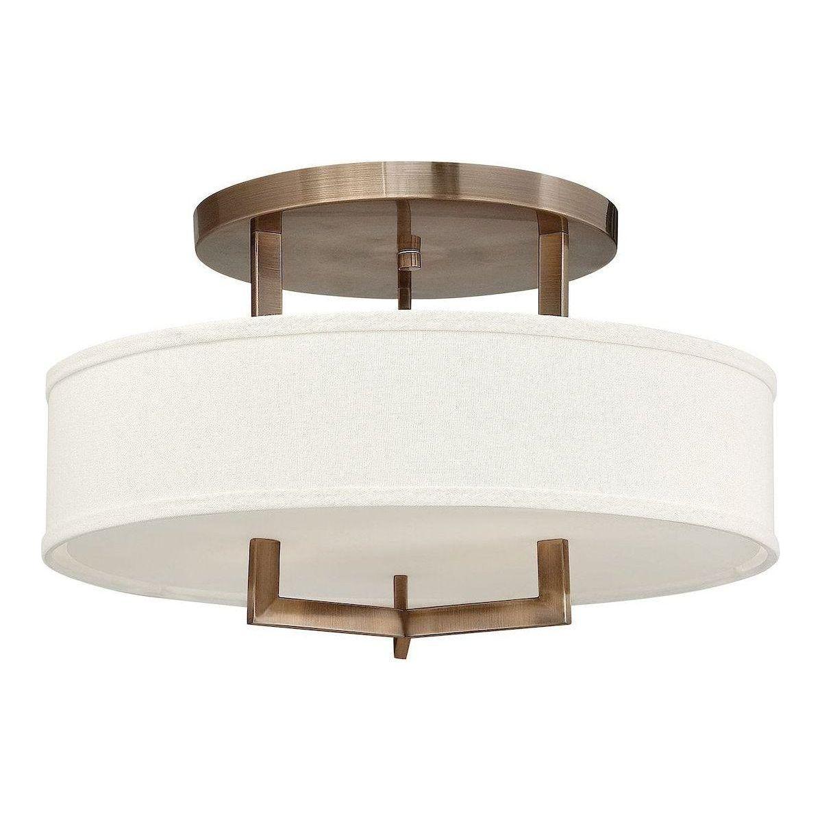 Hinkley - Hampton Semi Flush Mount - Lights Canada