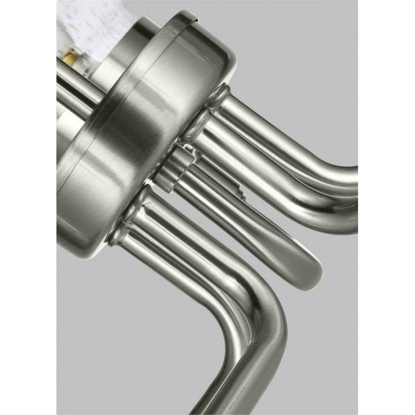 Generation Lighting - Belton 5-Light Up Chandelier (with Bulbs) - Lights Canada