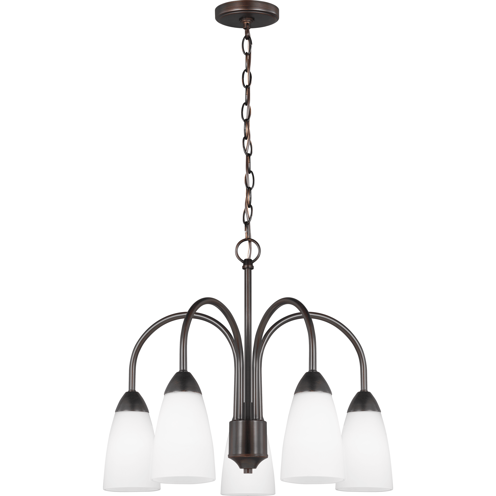 Generation Lighting - Seville 5-Light Downlight Chandelier (with Bulbs) - Lights Canada