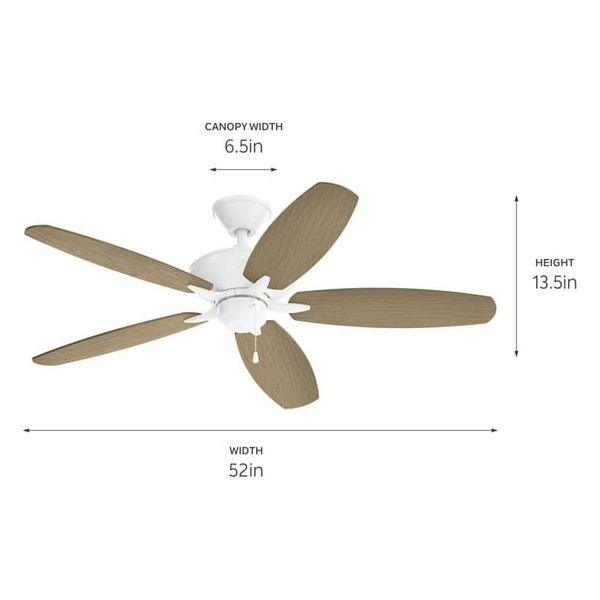Kichler - Kichler 52 Inch Renew Energy Star Fan - Lights Canada