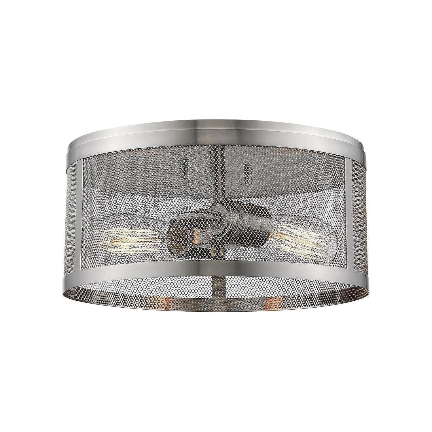 Z-Lite - Meshsmith Flush Mount - Lights Canada