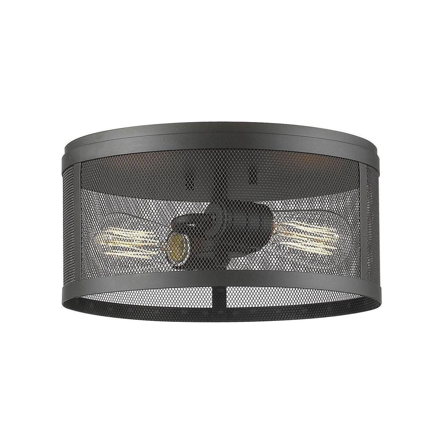 Z-Lite - Meshsmith Flush Mount - Lights Canada