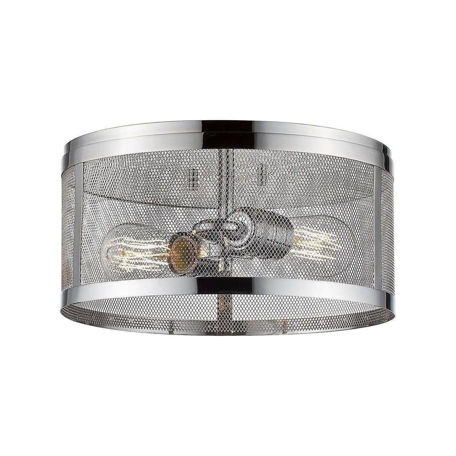 Z-Lite - Meshsmith Flush Mount - Lights Canada