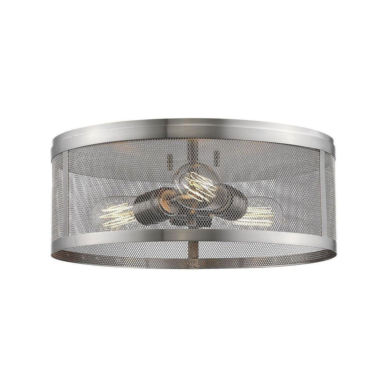 Z-Lite - Meshsmith Flush Mount - Lights Canada