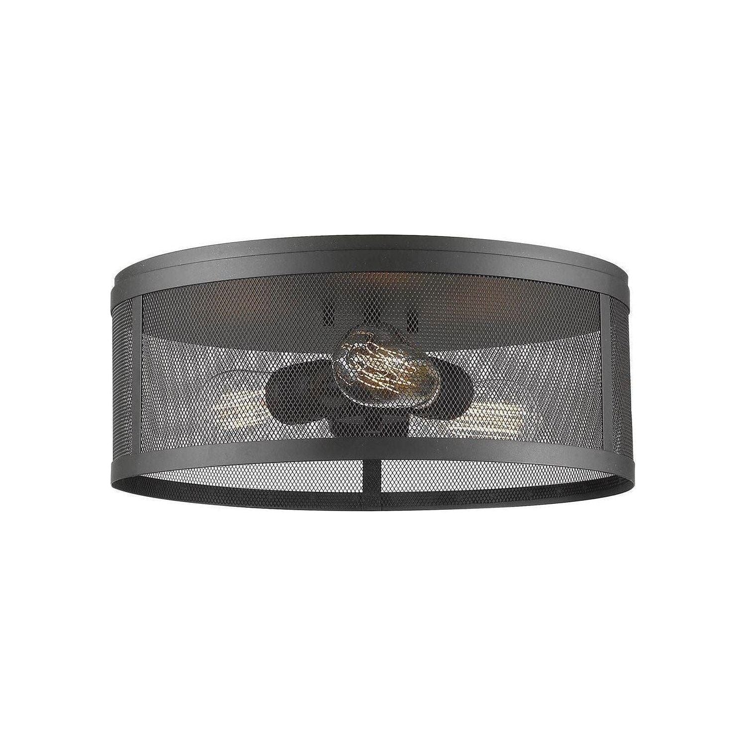 Z-Lite - Meshsmith Flush Mount - Lights Canada