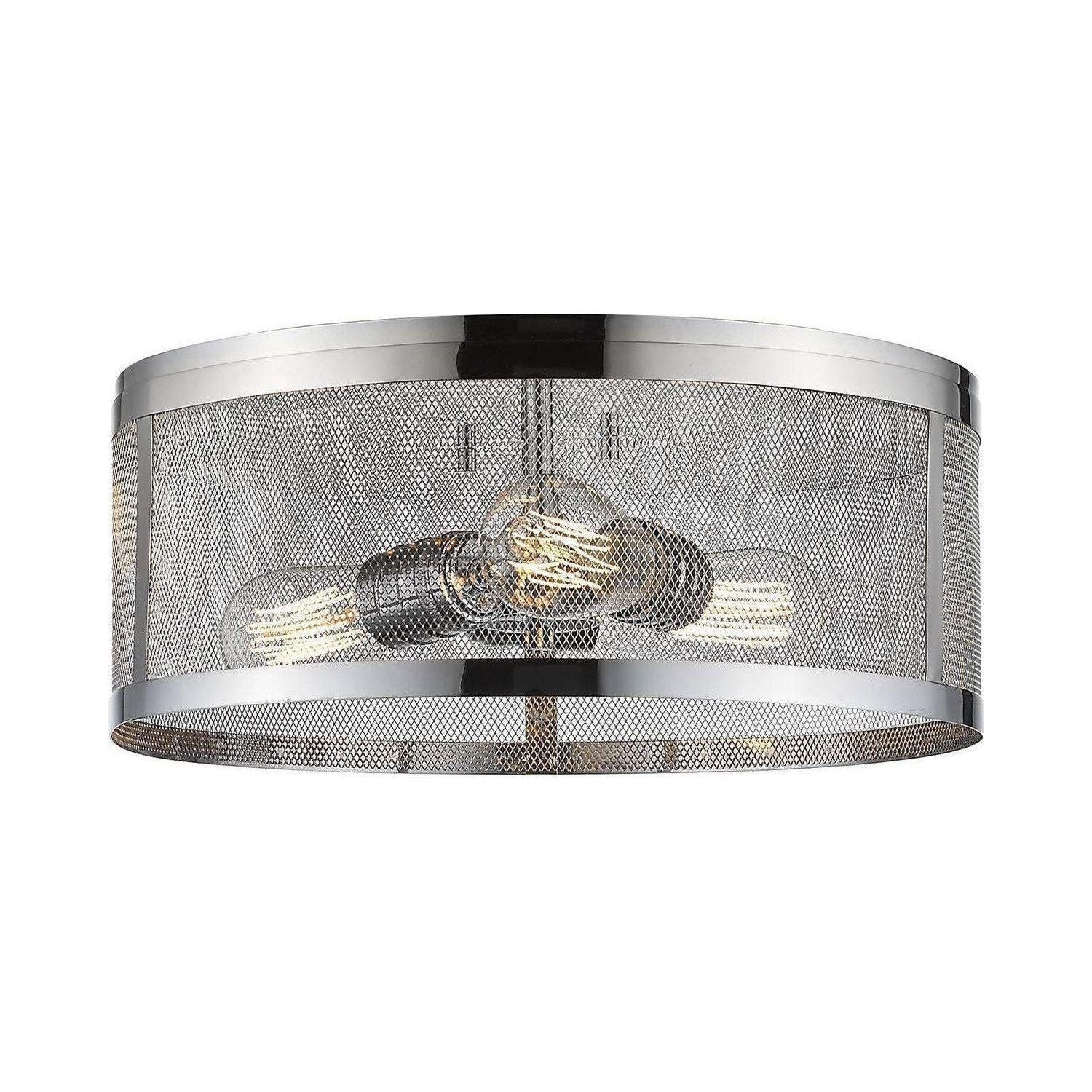 Z-Lite - Meshsmith Flush Mount - Lights Canada