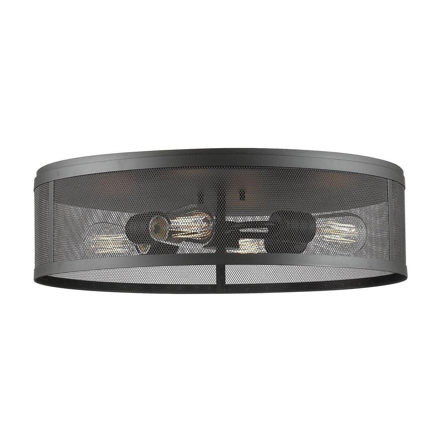 Z-Lite - Meshsmith Flush Mount - Lights Canada