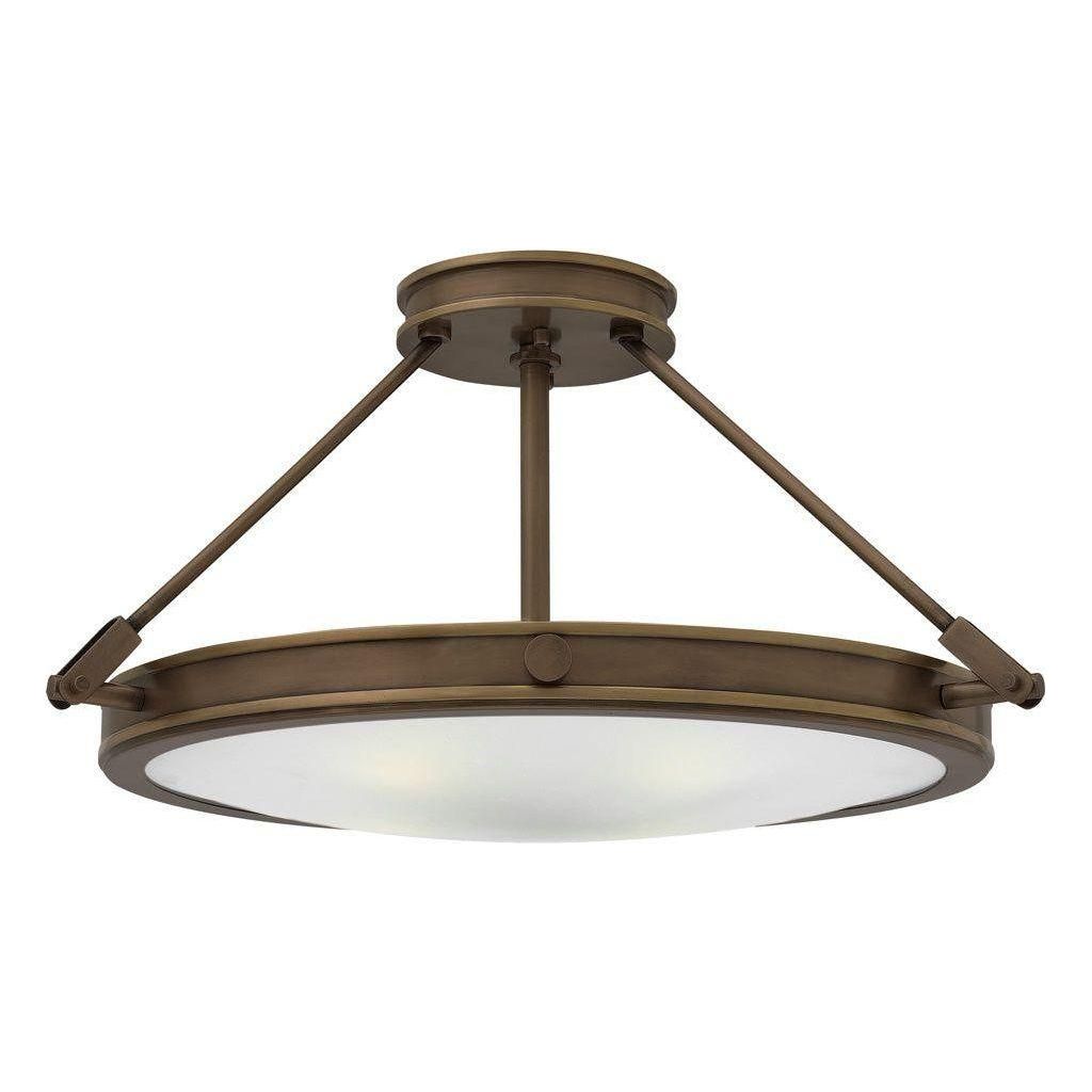 Hinkley - Collier Medium LED Semi-Flush Mount - Lights Canada