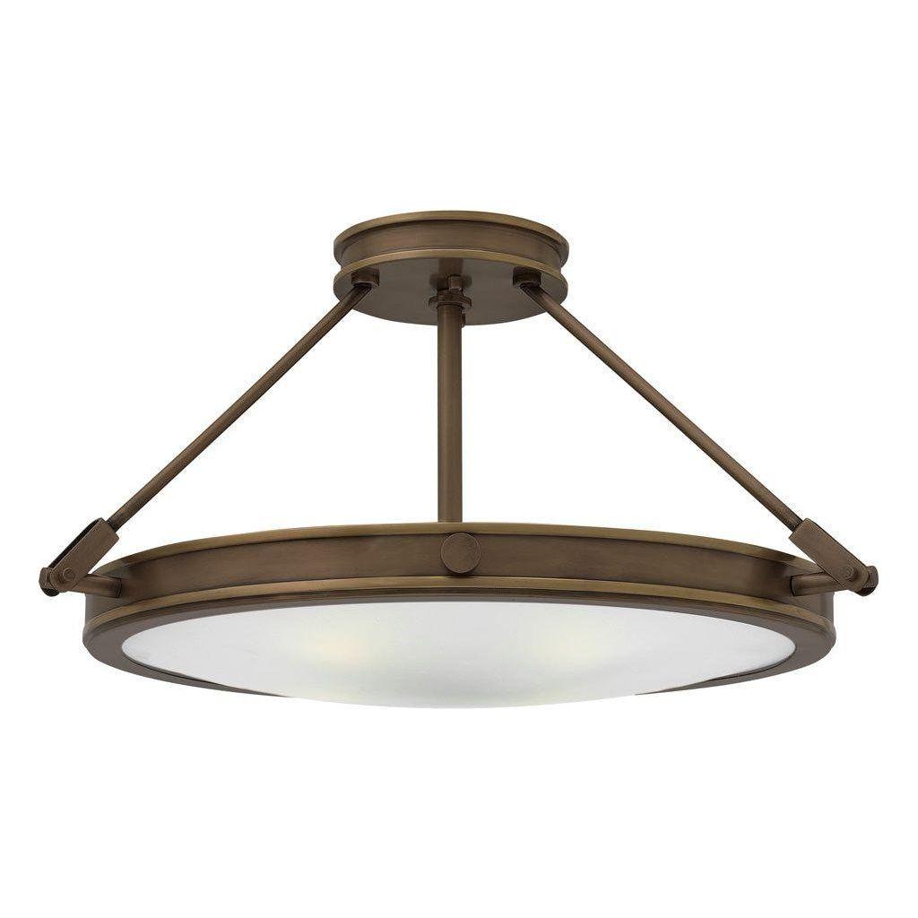 Hinkley - Collier Medium Semi-Flush Mount - Lights Canada