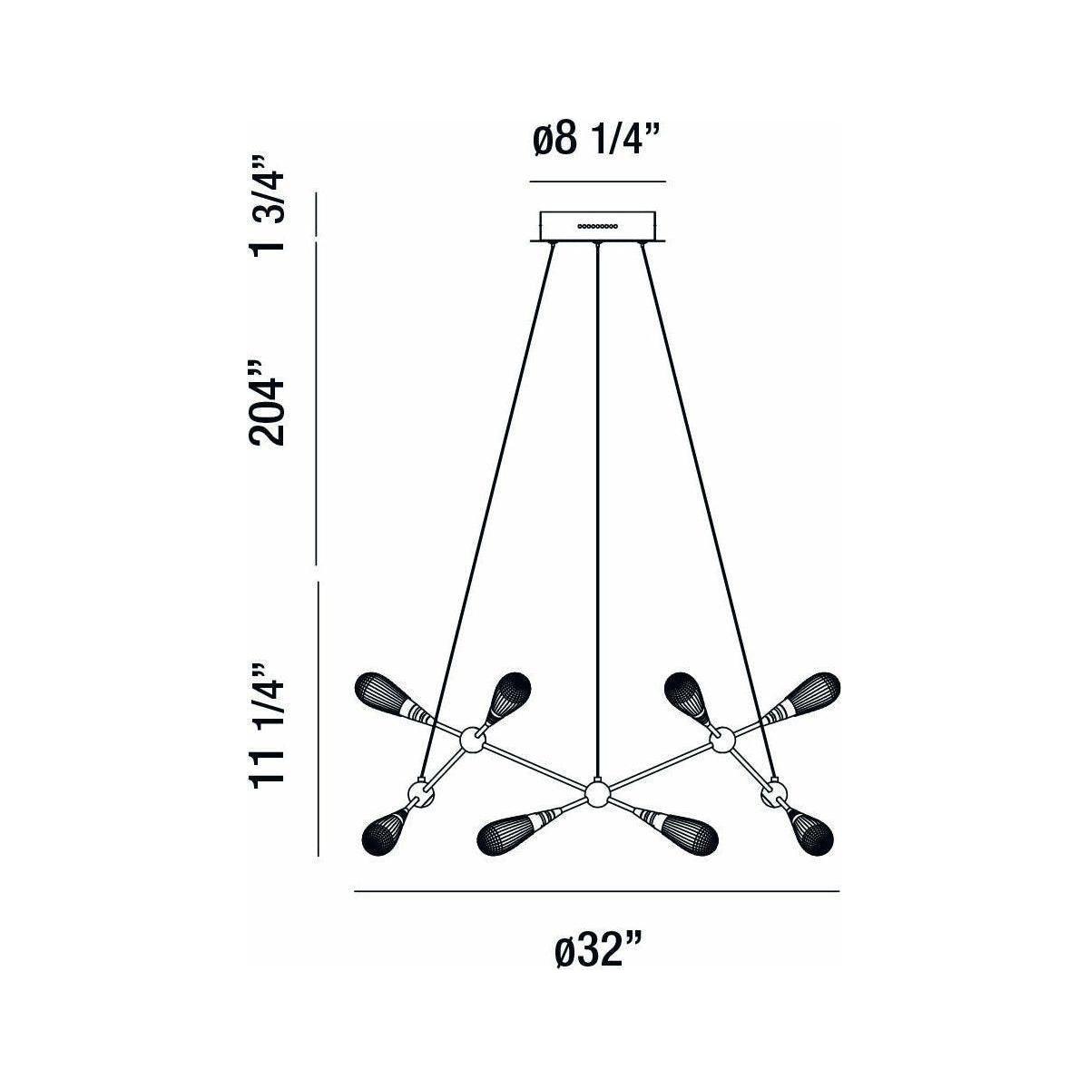 Eurofase - Manning Chandelier - Lights Canada
