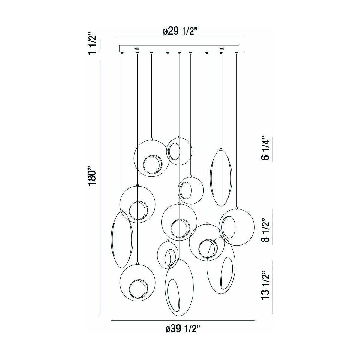 Eurofase - Arlington Chandelier - Lights Canada