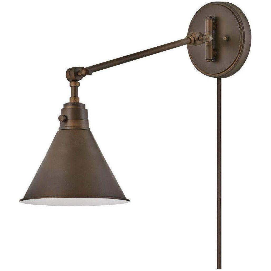 Hinkley - Arti Small Single Light Sconce - Lights Canada