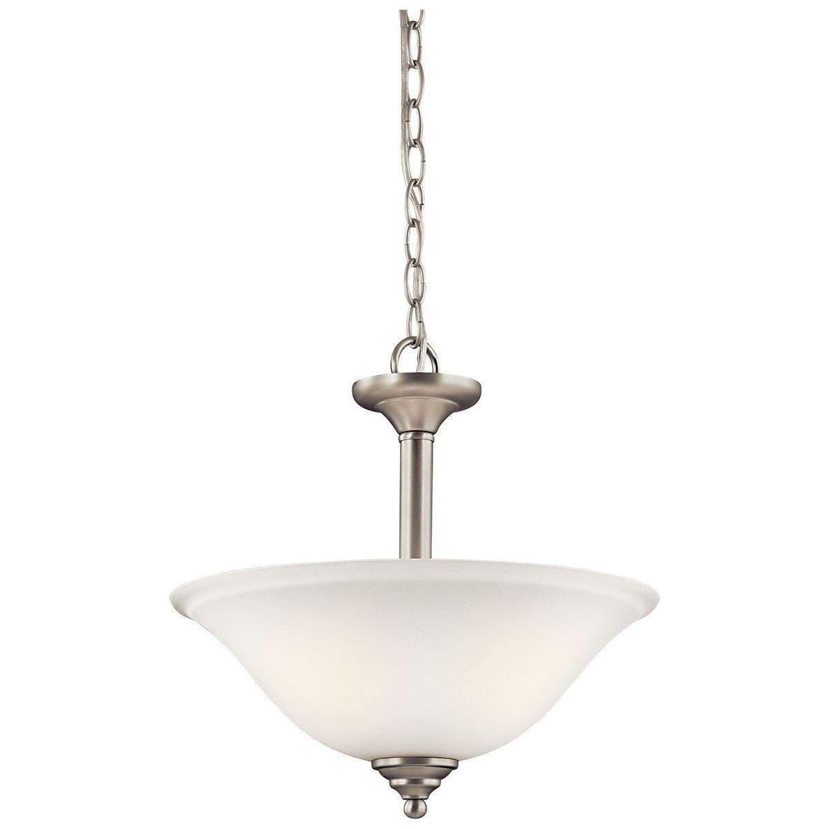 Kichler - Armida 15" 2-Light Convertible Pendant with LED Bulbs - Lights Canada